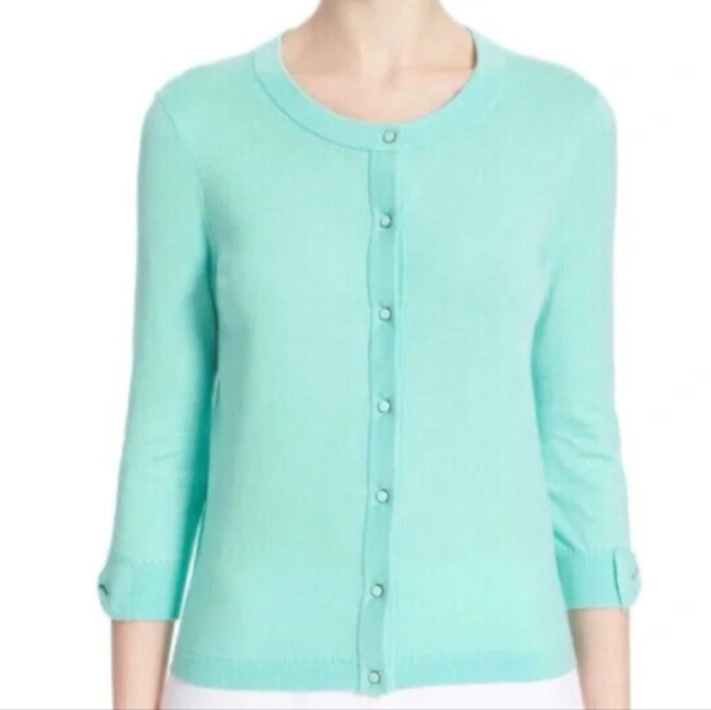 Kate Spade Somerset Cardigan in Aqua